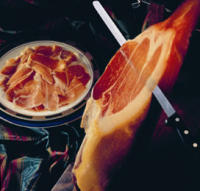 Serrano-Schinken, ein proteinreiches Nahrungsmittel
